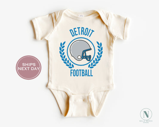 Retro Detroit Football Shirt, Vintage Detroit Football Shirt, Detroit Football Women Shirt, Detroit Michigan Football Toddler Shirt
