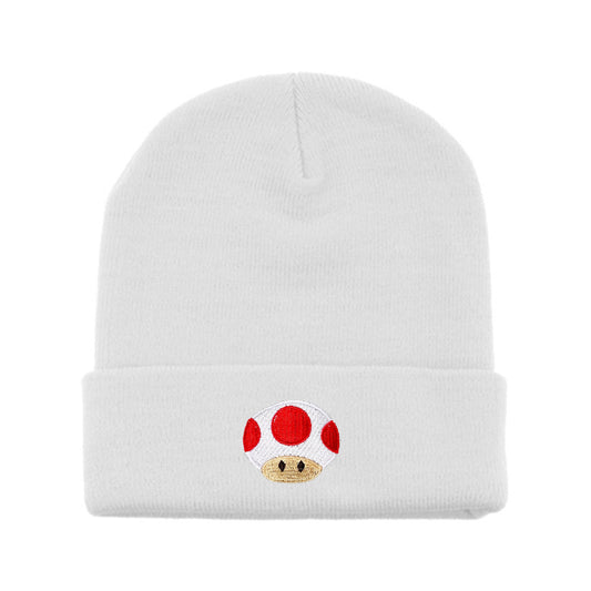 Toad Embroidered Beanie Halloween Beanie Winter Beanie