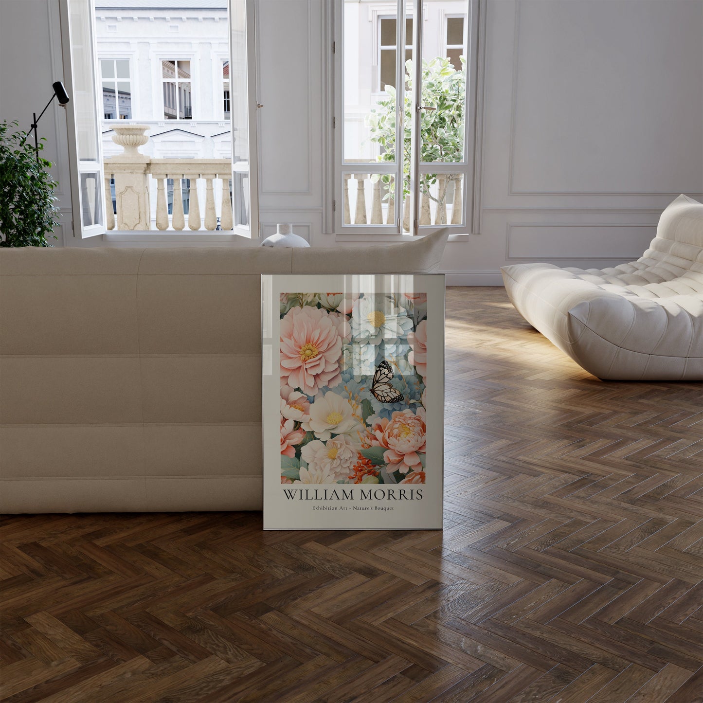 William Morris Poster | William Morris Print | Mid Century Modern Art | Aesthetic Room Decor Flower Market Poster | Modern Wall Art