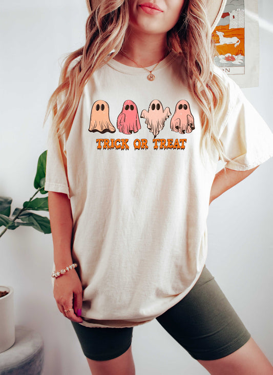 Halloween Trick or Treat Shirt, Halloween Trick-Or-Treat, Halloween Trick-or-Treat Shirt, Funny Halloween Shirt, Toddler Halloween Shirt
