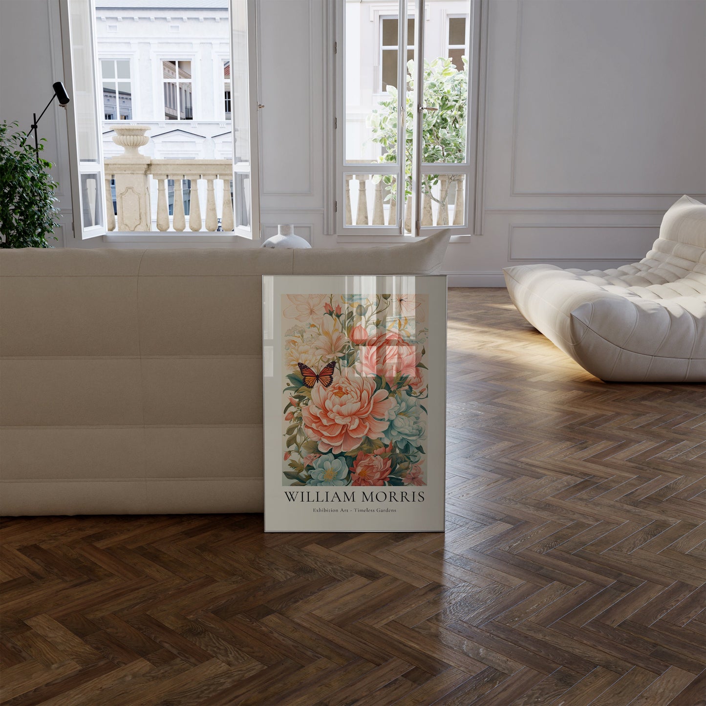 William Morris Poster | William Morris Print | Mid Century Modern Art | Aesthetic Room Decor Flower Market Poster | Modern Wall Art