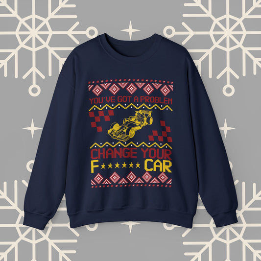 F1 Ugly Christmas , Formula 1 Christmas Sweatshirt, Funny Christmas , Formula 1 Shirt, F1 Christmas .