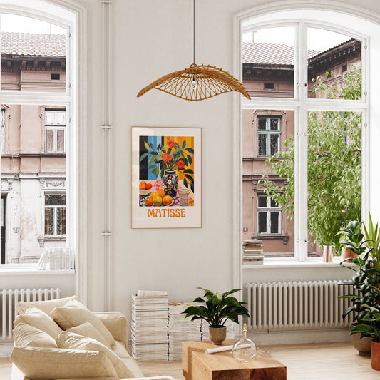 Henri Matisse Print - Aesthetic Matisse Poster for Modern Gallery Exhibition Art, Minimalist Neutral Wall Art, Matisse Cut outs Gift Idea