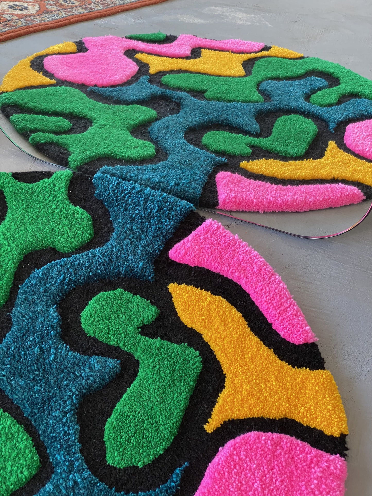 Tufted 3D Rug, Modern Funny Rug, Bedroom Rug, Aesthetic Rug, Cute Rug, Personalized Tufted Rug, Living room floor mat