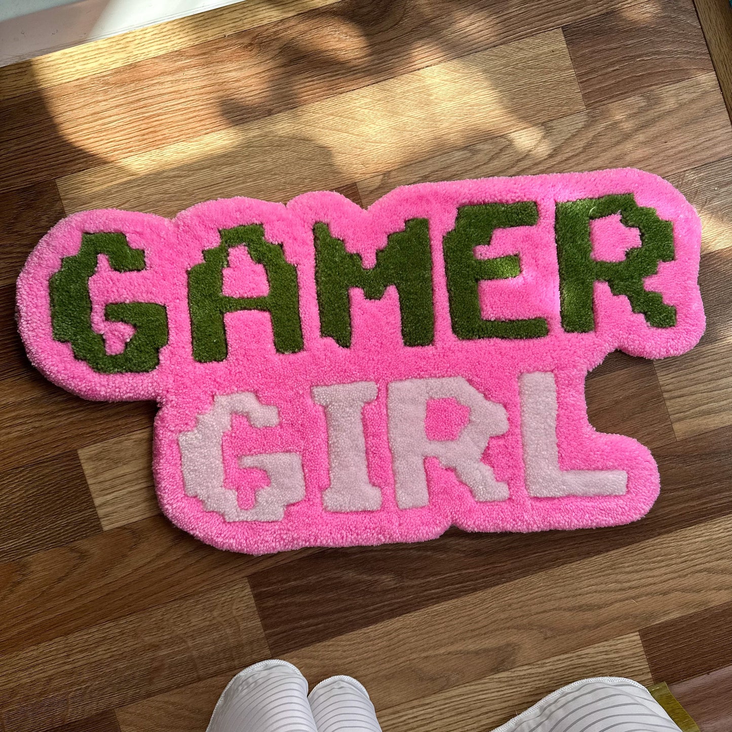 Custom Rugs Decor Rug pink rug gamer girl rug