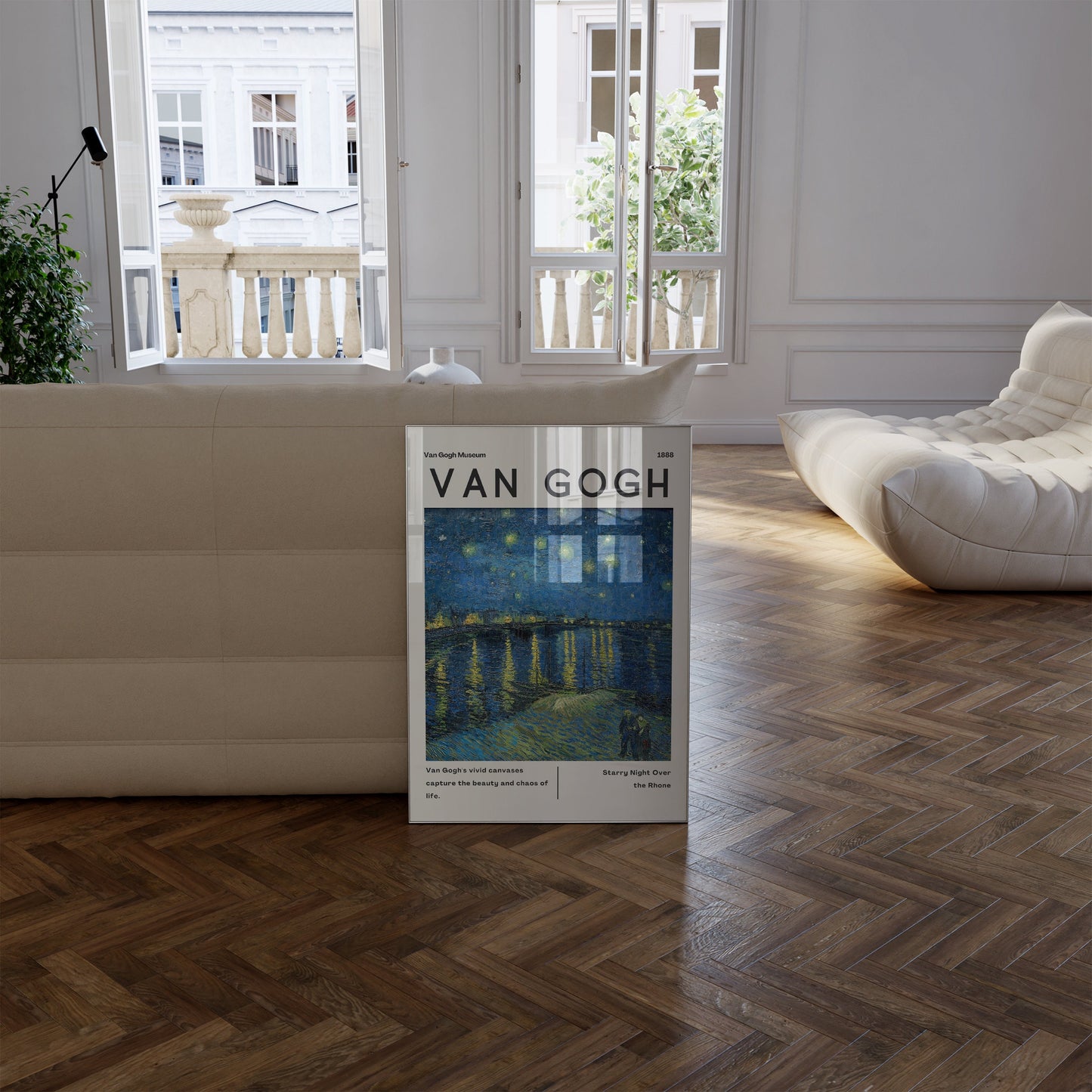 Vincent Van Gogh Poster - Modern Exhibition Wall Art, Van Gogh Print as Classic Art Painting, Impressionist Print as Trendy Home Decor