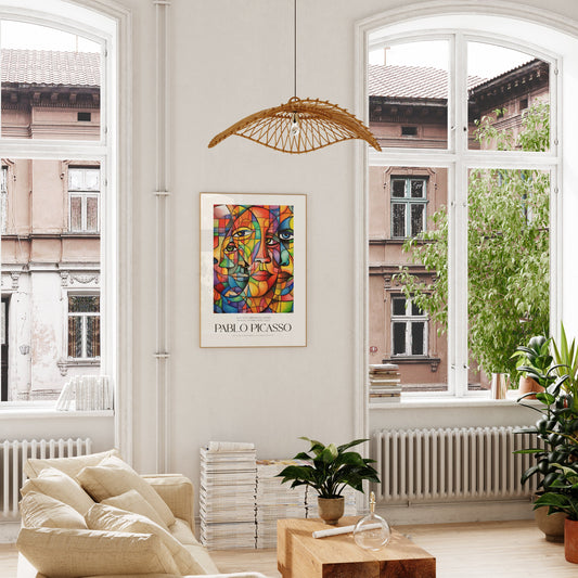 Pablo Picasso Poster, Abstract Vintage Art Print, Minimalist Gift Idea, Famous Artist Print, Gallery Picasso Print, Exhibition Line Art