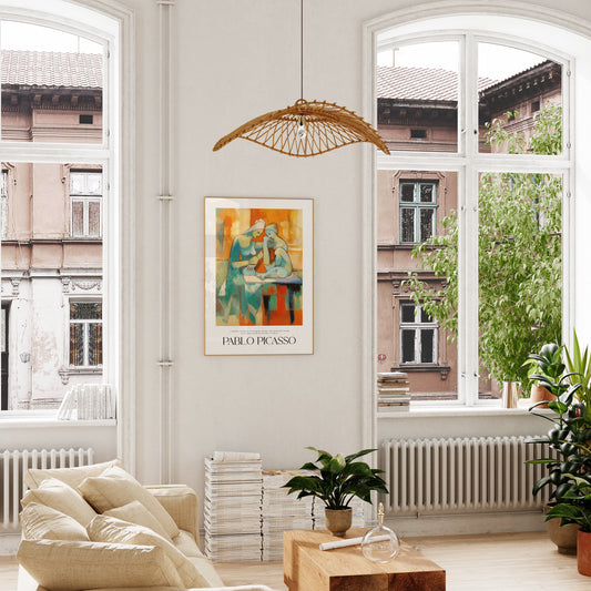 Pablo Picasso Poster, Abstract Vintage Art Print, Minimalist Gift Idea, Famous Artist Print, Gallery Picasso Print, Exhibition Line Art