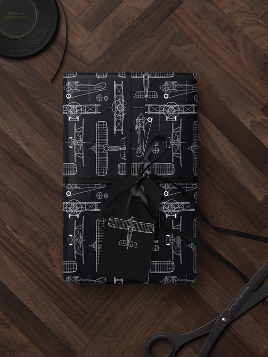 Airplane Wrapping Paper For Him Boy Gift Wrap For Boy Wrapping Paper Birthday Gift Wrap Boy Gift Wrap Baby Shower Gift Wrap Airplane