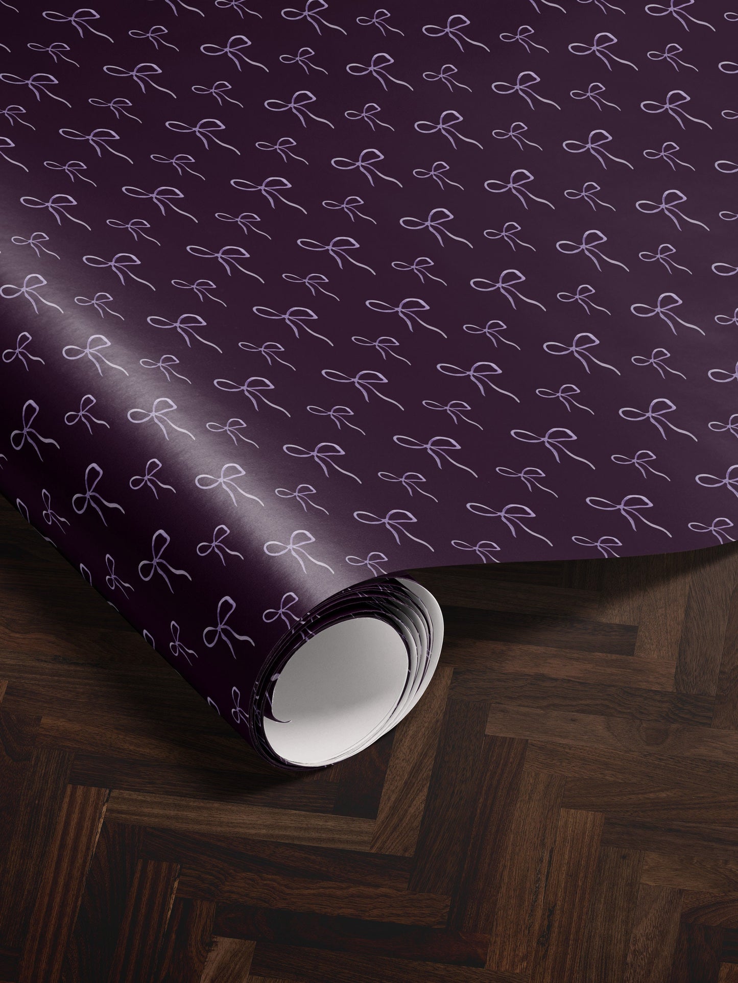 Purple Wrapping Paper Bow Gift Wrap For Her Girl Birthday Gift Wrap Girl Wrapping Paper Cute Wrapping Paper Baby Shower Girl Gift Wrap Baby