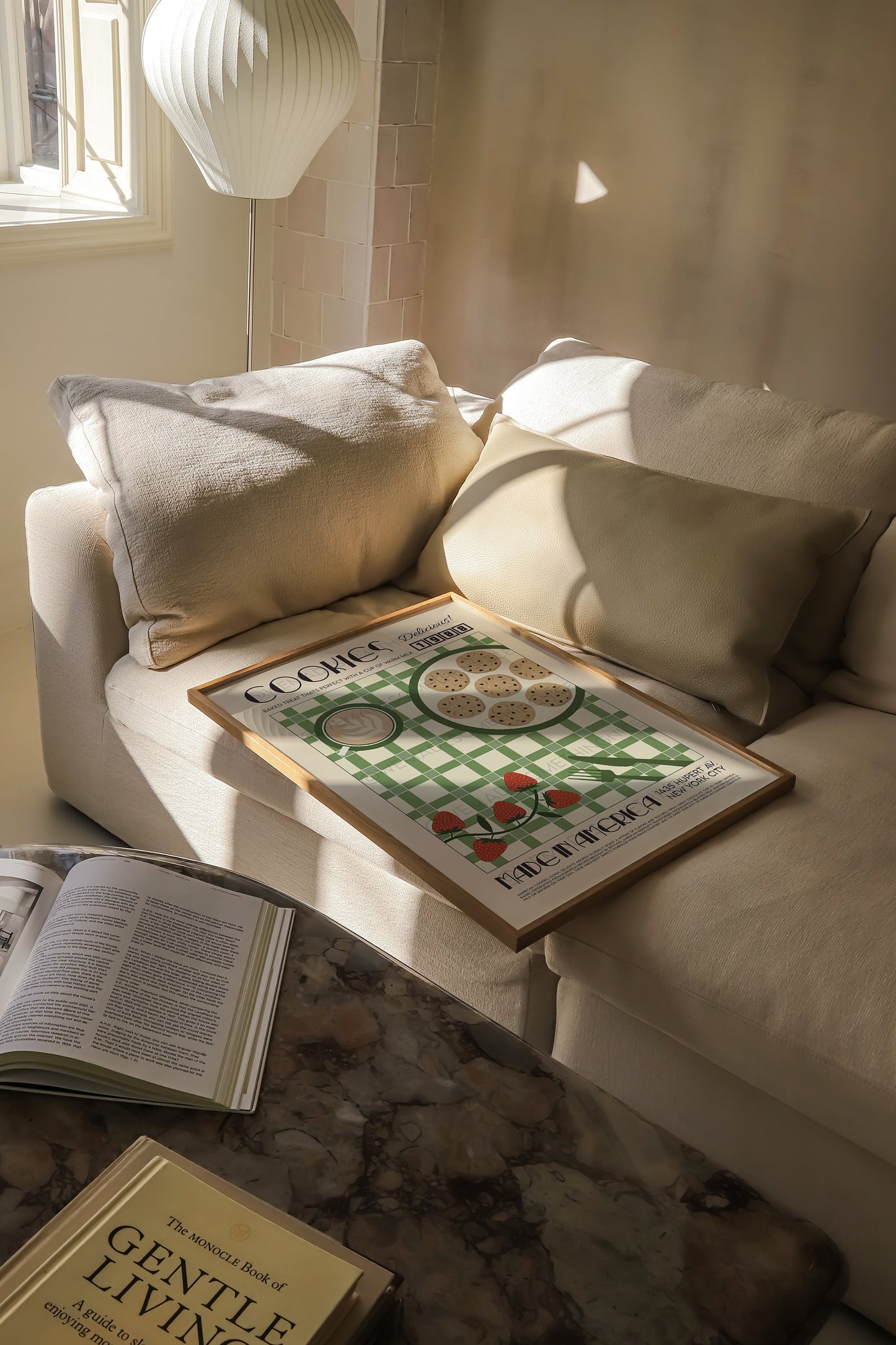 Cookies Poster, Kitchen Art, Kitchen Poster, Kitchen Print, Food Print, Modern Kitchen Decor, Retro Poster, Pop Art, Exhibition Poster