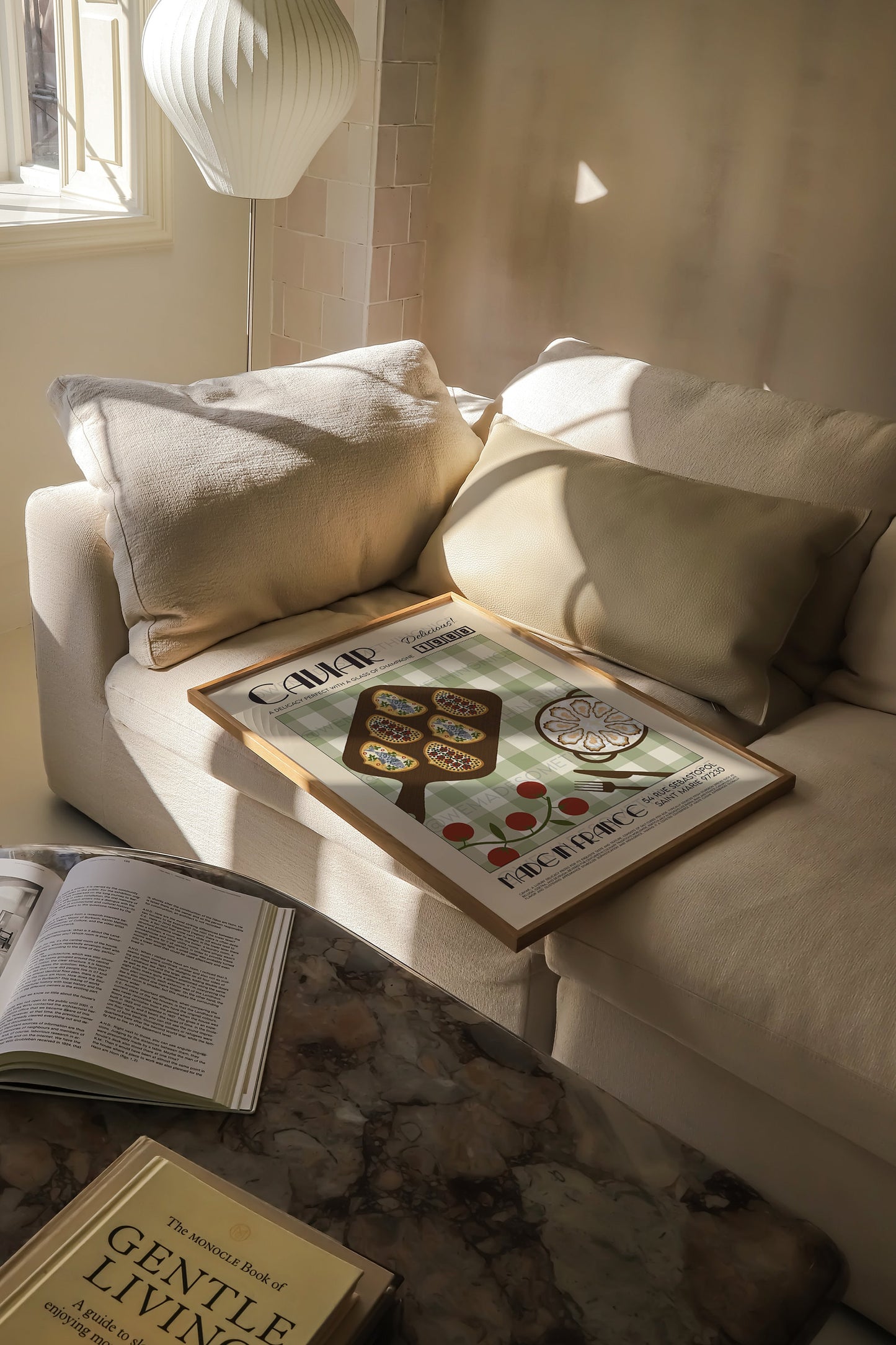 Caviar Poster, Food Print, Food Poster, Retro Poster, Pop Art, Kitchen Art, Exhibition Poster, Housewarming,