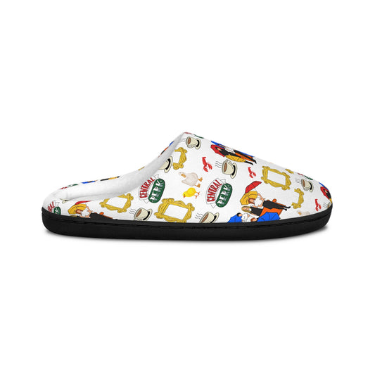 Friends TV Show Women's Slippers Friends TV Christmas Gift Gift for Her Joey Chandler Monica Pheobe Ross