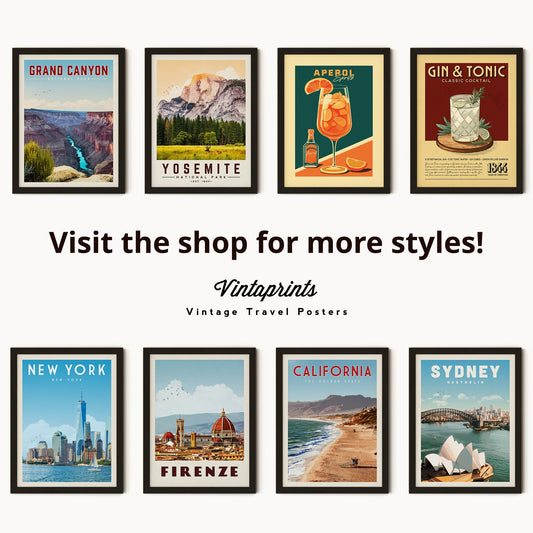 Rocky Mountain National Park Poster, Minimal Rocky Mountain Wall Art | Vintage National Park Poster | National Park Gift for Camping Decor