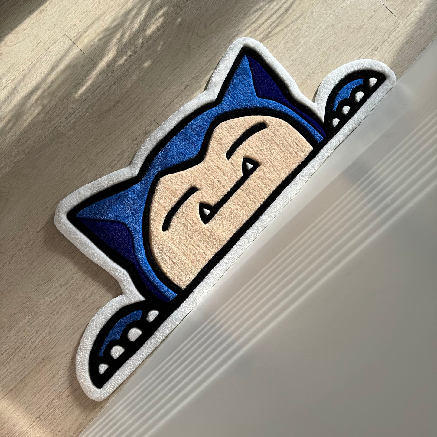 Handmade Cartoon Character Rug: Acrylic Tufted Decor (120cm)