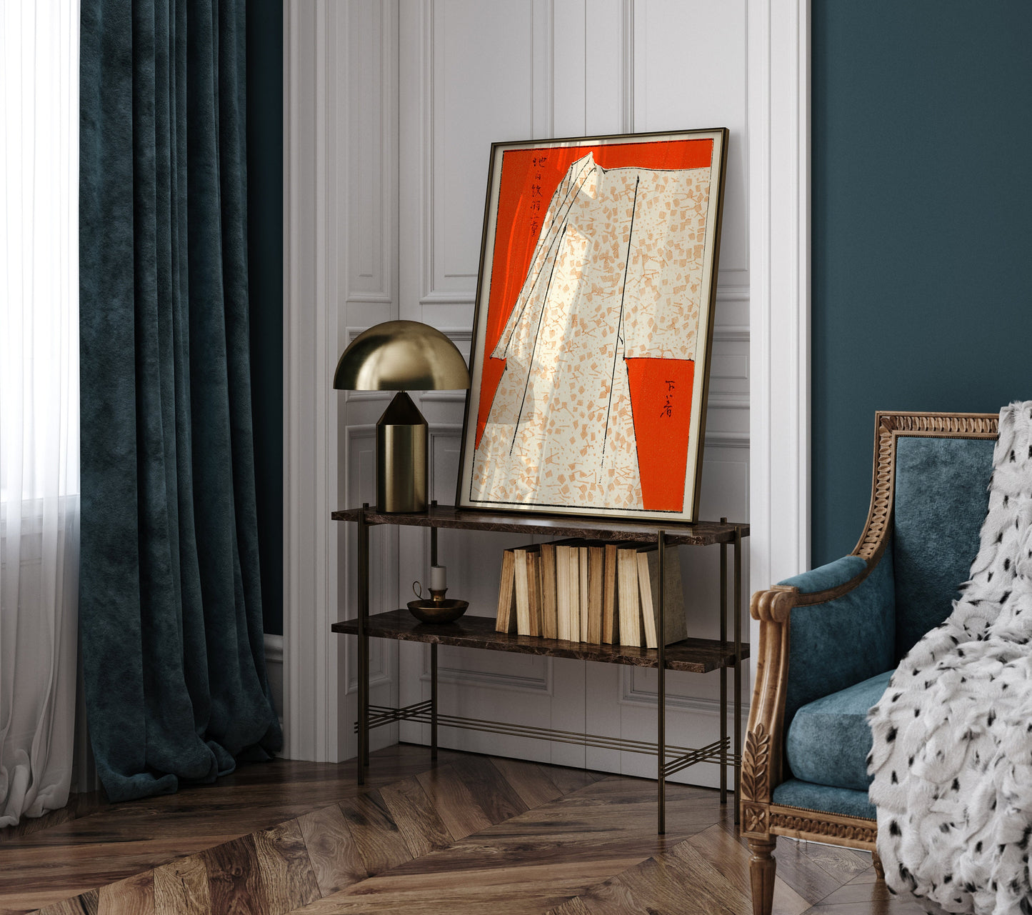 Japanese vintage woodblock print, Japanese Vintage Art, Vintage Japanese Magazine Print, Japanese Art Poster, Famous Artist Print, Gift Idea