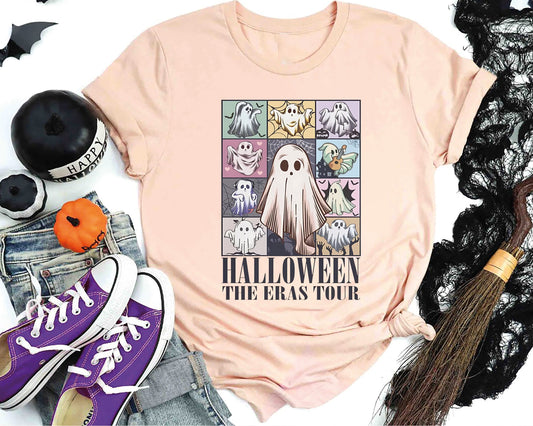 Halloween Boo Shirt, Spooky Season Shirt, Cute Ghost Halloween Shirt, Halloween Party 2025 Shirt, Witches and Ghosts Shirt