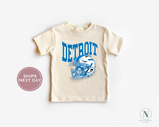 Retro Detroit Football Shirt, Vintage Detroit Football Shirt, Detroit Football Women Shirt, Detroit Football Toddler Shirt, Detroit Fan