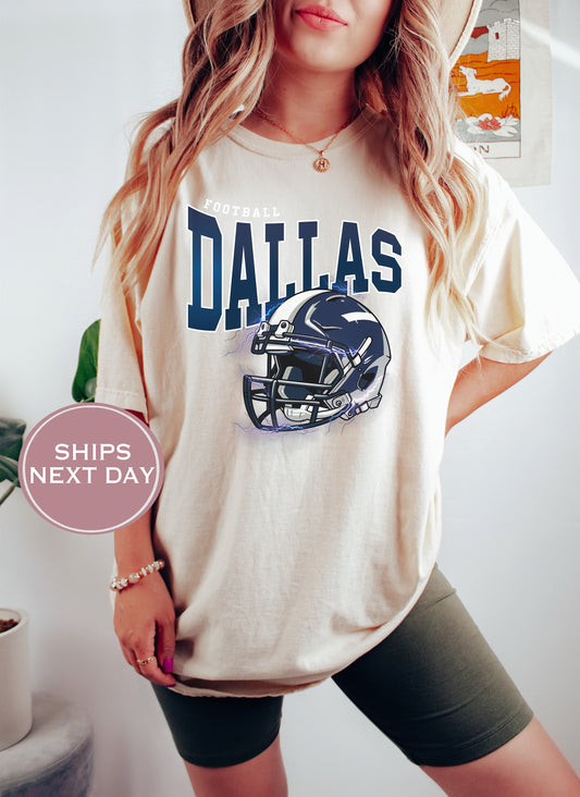 Retro Dallas Football Shirt, Vintage Dallas Football Shirt, Dallas Football Shirt, Trendy Dallas Football Shirt, Game Shirt