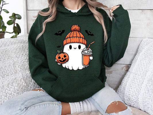 Halloween Sweatshirt, Spooky Season Sweatshirt, Halloween Party Shirt, Pumpkin Sweatshirt, Halloween Women's Fall Sweater