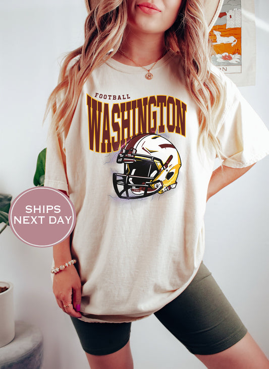 Retro Washington Football Shirt, Vintage Washington Football Shirt, Washington Football Shirt, Trendy Washington Football Shirt, Game Shirt