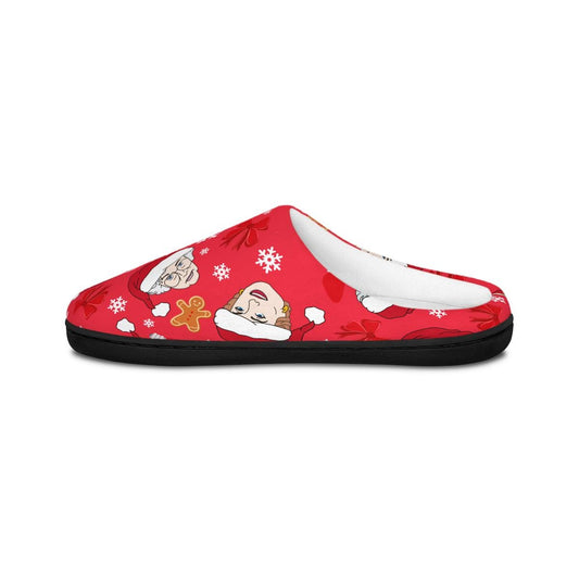 The Golden Girls Christmas Slippers | Rose Blanche Sophia Dorothy Merry Christmas Indoor Slippers Gift For Him For Her Xmas Holiday