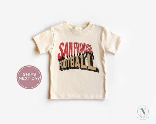 Retro San Francisco Football Shirt, Vintage San Francisco Football Shirt, San Francisco Football Women Shirt, Varsity San Francisco Football