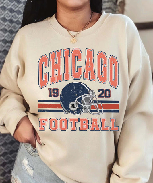 Chicago Football 1920 Shirt, Chicago Football Shirt, Chicago Football Women Shirt, Chicago Football Gift Shirt, Game Day Shirt.