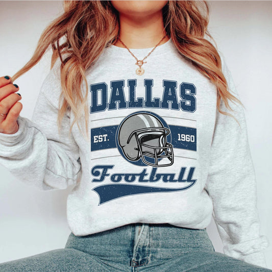 Vintage Dallas Football Shirt, Trendy Dallas Football Fan Gift, Dallas Game Day Shirt, Dallas Shirt, Retro Cowboy Tee