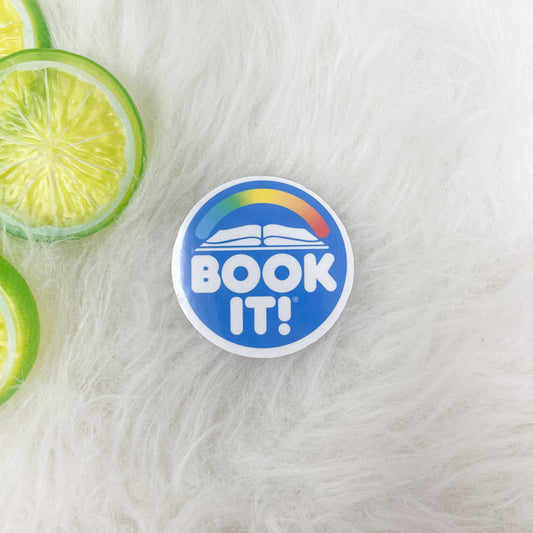 Book It Sticker | Book It Rewards Sticker | Retro Sticker | Nostalgia Sticker | Funny Sticker | Kindle Sticker | 90s Sticker | Pizza Hut
