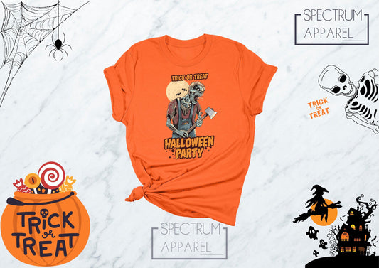 Trick Or Treat Shirt, Halloween Party Shirt, Spooky Season, Spooky Shirt, Halloween Tshirts, Halloween Shirts, Halloween Gifts