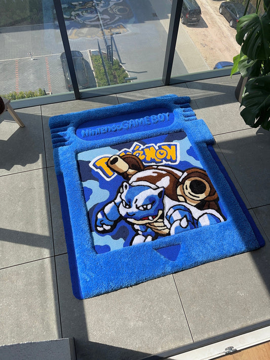 Game cartridge tufted rug,3d cartridge rug, handmade tufted custom rug, living room decor rug, bedroom carpet, area carpet