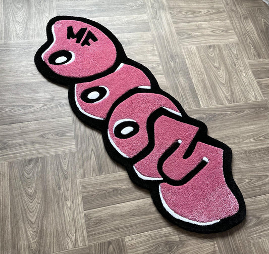 MF Doom Rug Custom Rug Cd rug Rap Rug Doom rug Tufted Rug Custom carpet rug Living Room rug Rugs for bedroom aesthetic Hypebeast rug