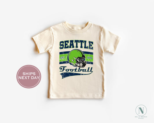 Retro Seattle Football Shirt, Vintage Seattle Football Shirt, Seattle Football Women Shirt, Seattle Football Toddler Shirt