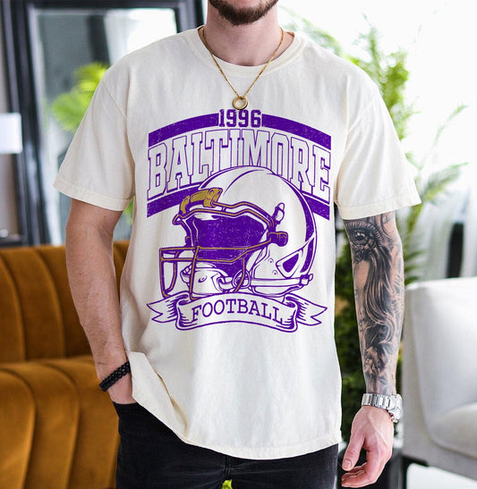 Baltimore Football Vintage Shirt, Baltimore Football Sweatshirt, Game Day Shirt, Sundays Baltimore Football Shirt, Game Day Shirt