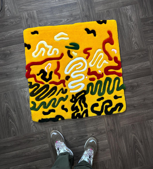 Custom Album rug CD rug Tyler rug Tufted rug Rugs for bedroom aesthetic Rap rug Hypebeast rug Hand tufted rug creator rug Golf rug Cherry