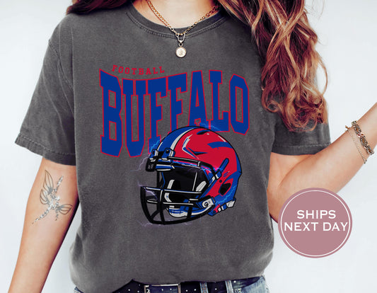 Retro Buffalo Football Shirt, Vintage Buffalo Football Shirt, Buffalo Football Shirt, Trendy Buffalo Football Shirt, Game Shirt
