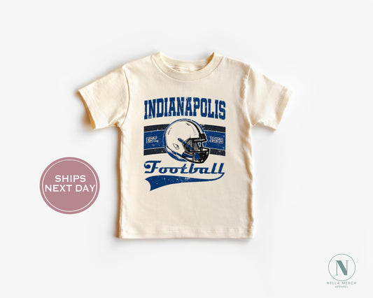 Retro Indianapolis Football Shirt, Vintage Indianapolis Football Shirt, Indianapolis Football Women Shirt, Varsity Indianapolis Football
