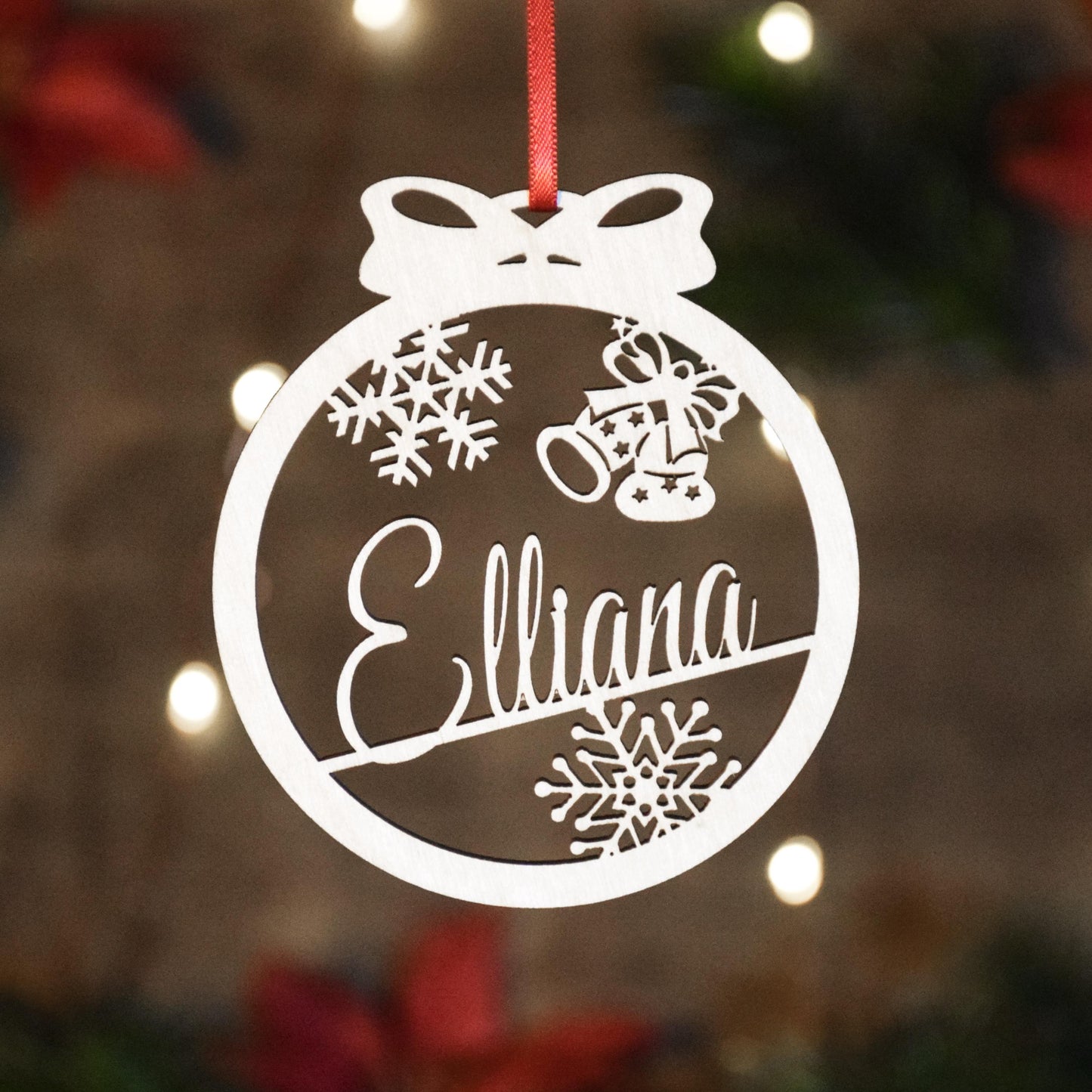 Christmas Ornaments Personalized| Custom Name Ornaments | Corporate Bulk Gift | Christmas Bauble