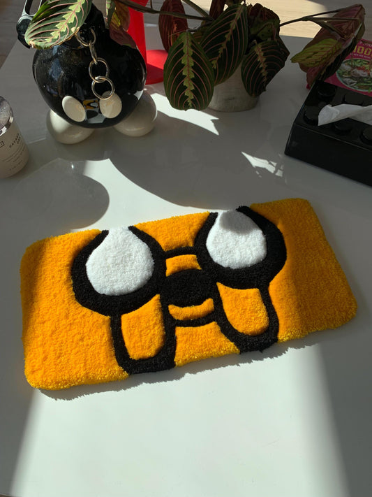 Rug tufted custom keyboard coaster