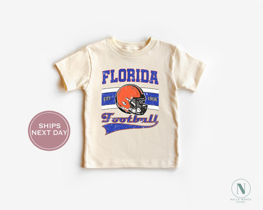 Retro Florida Football Shirt, Vintage Florida Football Shirt, College Football Women Shirt, Florida Football Toddler Shirt