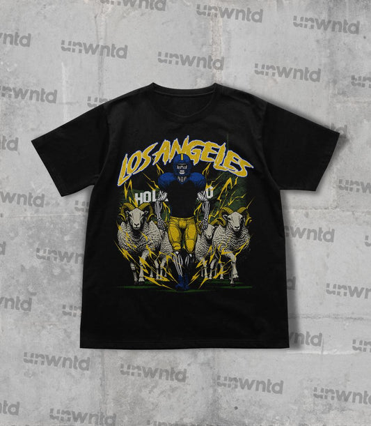 Los Angeles Football Shirt - Graphic Tees - Skeleton Shirt - Merch Tee - Gift Shirt - Bootleg Shirt - Vintage - Skeleton Shirt - Rams