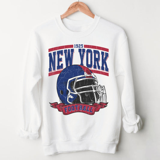 New York Football Sweatshirt, New York Football Sweater, New York Football Crewneck, Trendy New York Football Shirts, .New York Game Day