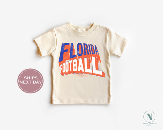 Retro Florida Football Shirt, Vintage Florida Football Shirt, College Football Women Shirt, Florida Football Toddler Shirt