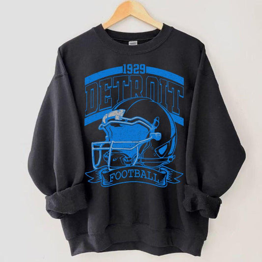 Detroit Football Shirt, Detroit Football Sweatshirt, Sunday Football, Vintage Style Detroit Football shirt, Super Bowl Shirt.