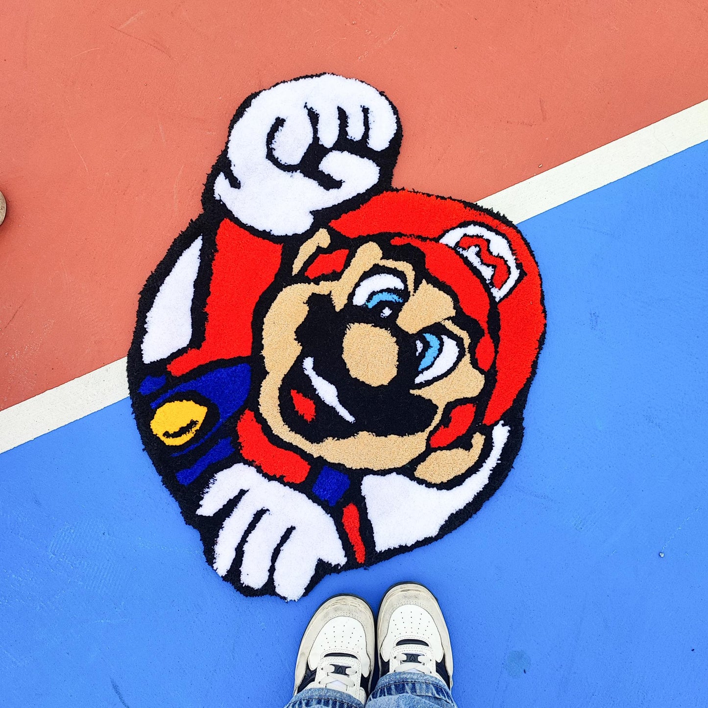 Game Room Rug, Tufted Rug, %100 Handmade Gift, Kids Room Rug, Retro Decor, Retro Rug, Video Game Rug, Popular Rug, Modern Rug, Area Rug