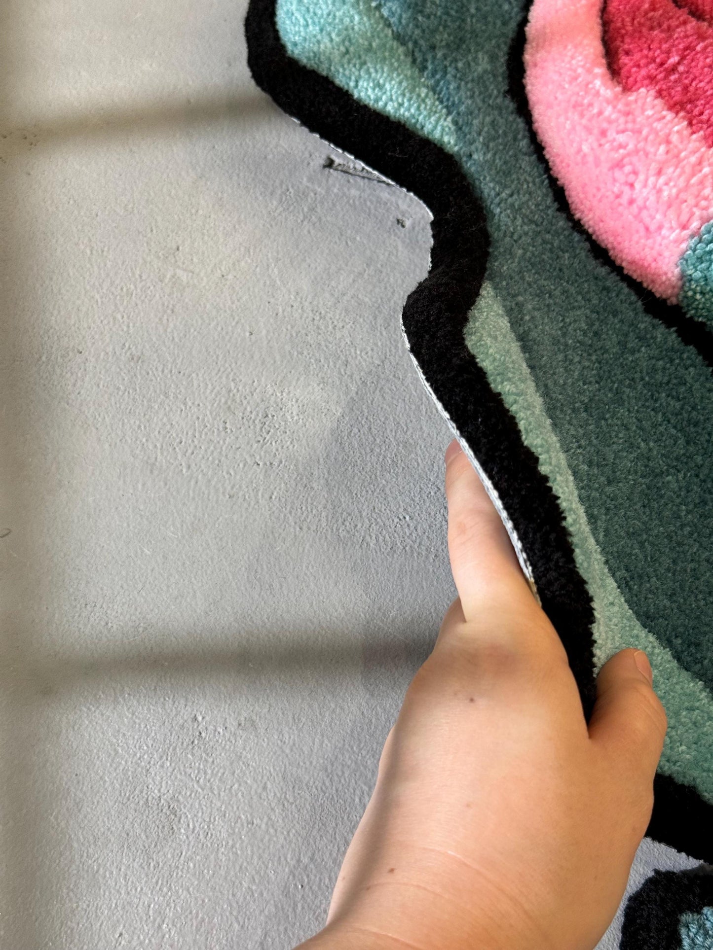 Tufted anime Rug, Tufted Area Rug, Custom Anime Character Rug, Floor Art, Unique Personalized Gift, Anime fan gift, Gift for Him