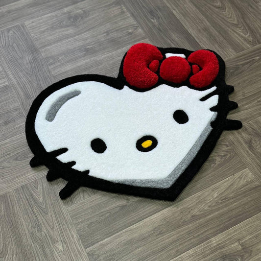 3D fluffy custom rug.Kitty rug.Tufted rug.Rugs for bedroom aesthetic.Cute rug.Hand tufted rug.Cool rug.Anime rug.Kids rug.Custom doormat.