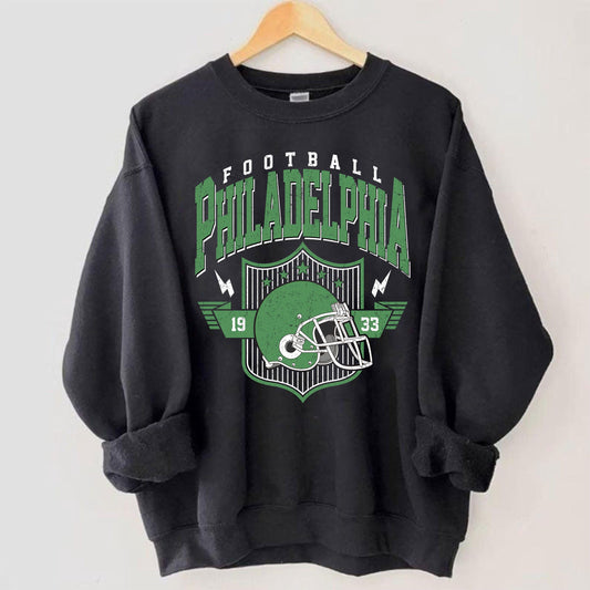Philadelphia Football Sweatshirt, Football Tee, Philadelphia Fan Shirt, Philadelphia Football Shirt, Vintage Style Gift, Philadelphia Retro
