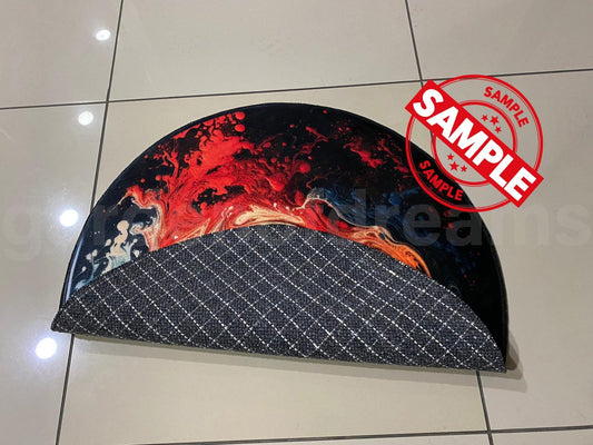 Smile Emoji Rug, Round Smile Rug, Tufted Look Rug, Emoji Decor, Rugs for Teen Room, Non Slip Rug, Kids Room Decor Carpet, Gift for Kids